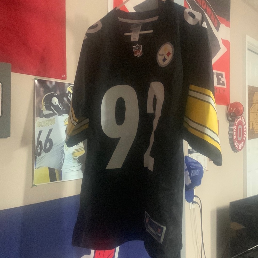James Harrison Pittsburgh Steelers jersey size adult medium